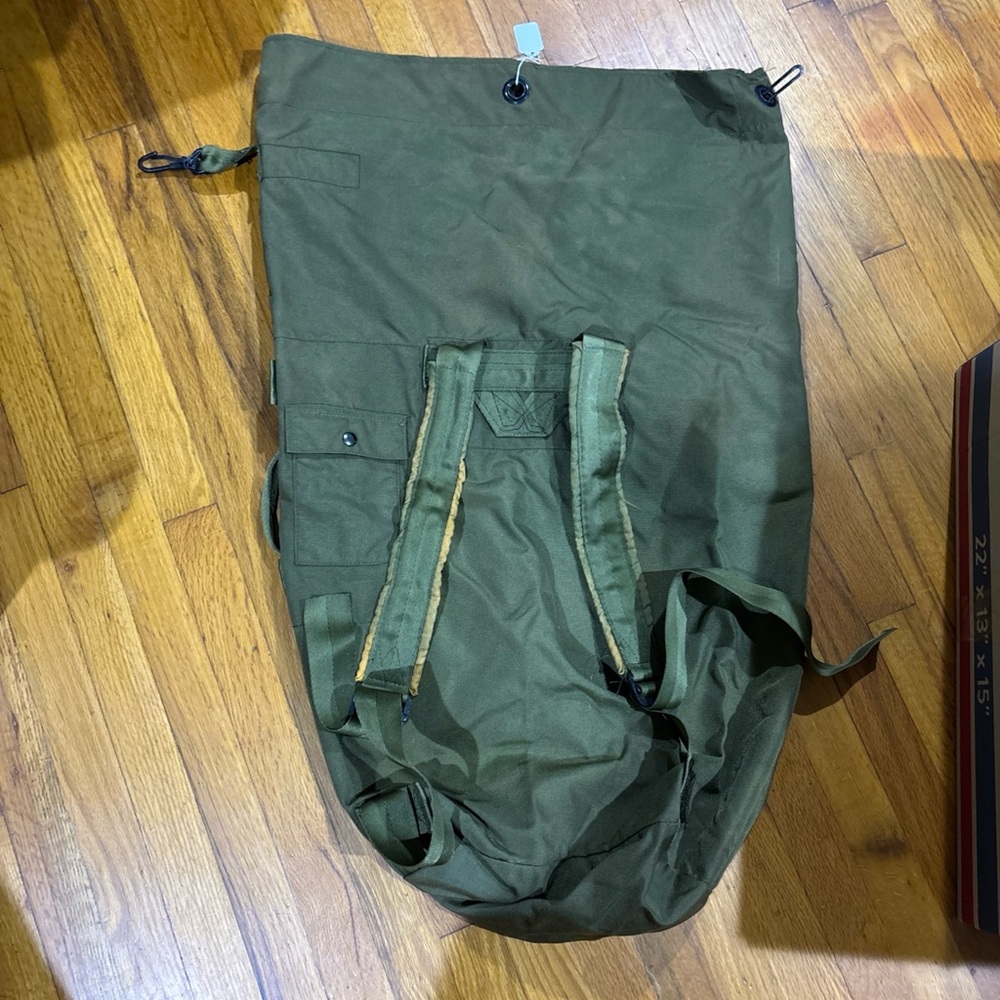 Olive Green Military Style Backpack army marines